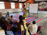 Day 2 (25 Jan 2026) of Staravardhana Shiviram for Sanskrit teachers of Girvanapratishta